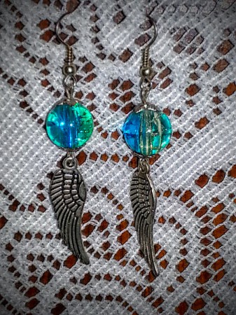 Náušničky - Stratené krídla anjelov (3 €)